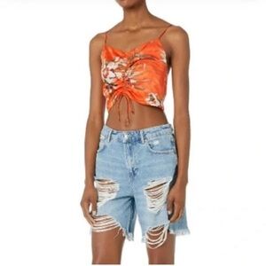 AllSaints Alexia Dorada Top SZ 10 US